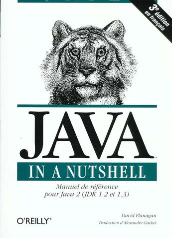 Couverture du livre « Java In A Nustshell » de David Flanagan aux éditions O Reilly France