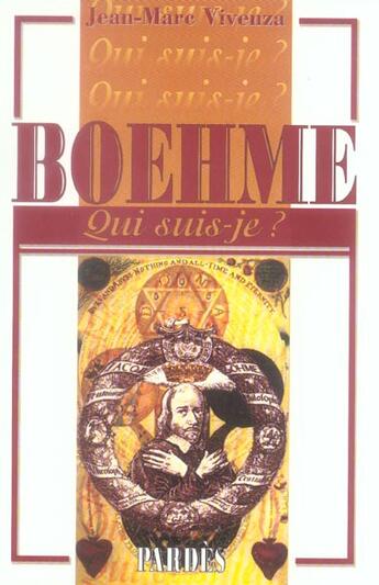Couverture du livre « Boehme » de Jean-Marc Vivenza aux éditions Pardes