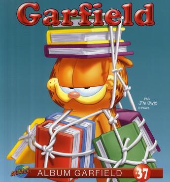 Couverture du livre « Garfield t.37 » de Jim Davis aux éditions Presses Aventure
