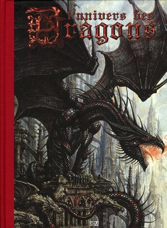 Couverture du livre « L'univers des dragons Tome 1 ; premiers feux » de Collectif/Souille aux éditions Daniel Maghen