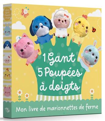 Couverture du livre « La ferme gant 5 poupees » de  aux éditions Editions Tam Tam