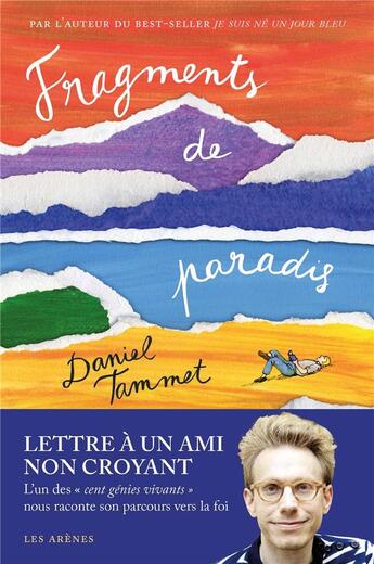 Couverture du livre « Fragments de paradis » de Daniel Tammet aux éditions Les Arenes