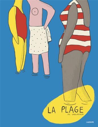 Couverture du livre « La plage » de Sol Undurraga aux éditions L'agrume