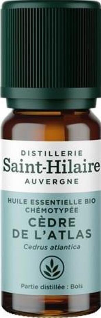 Couverture du livre « Huile essentielle cedre bois bio 10 ml » de  aux éditions Dg-exodif