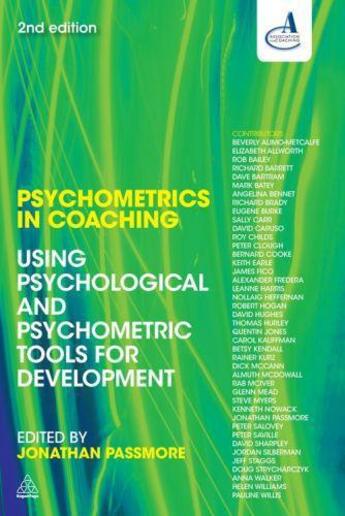 Couverture du livre « Psychometrics in Coaching » de Passmore Jonathan aux éditions Kogan Page Digital