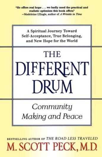 Couverture du livre « The Different Drum » de Peck M Scott aux éditions Touchstone