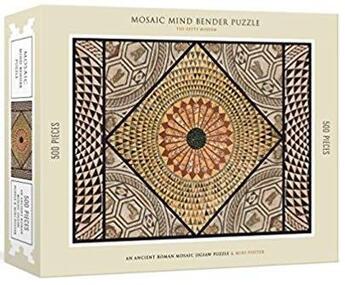 Couverture du livre « Mosaic mind bender puzzle » de  aux éditions Random House Us