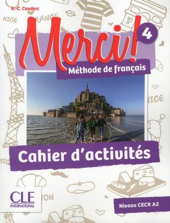 Couverture du livre « METHODE MERCI » de Anne-Cécile Couderc aux éditions Cle International