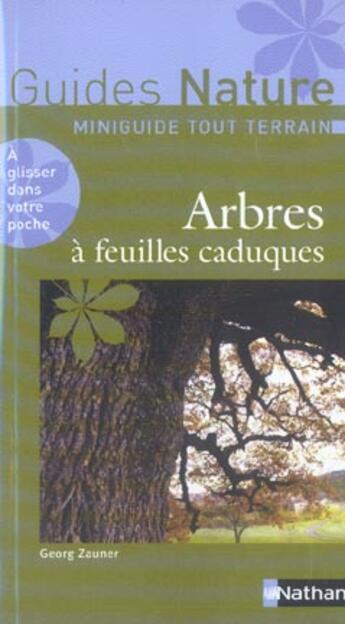 Couverture du livre « Arbres a feuilles caduques » de Zauner Georg aux éditions Nathan