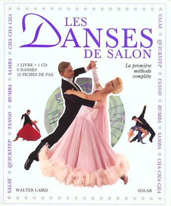 Couverture du livre « Danses De Salon + Cd » de Walter Laird aux éditions Solar