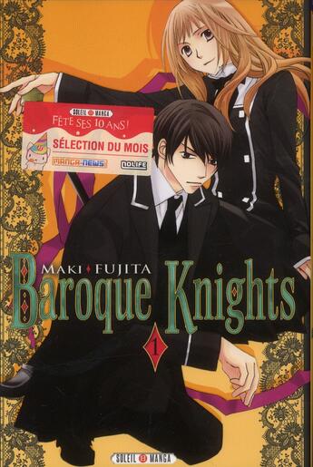 Couverture du livre « Baroque knights Tome 1 » de Maki Fujita aux éditions Soleil