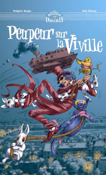 Couverture du livre « Peupeur sur la viville » de Julie Ricosse et Gregoire Kocjan aux éditions Atelier Du Poisson Soluble