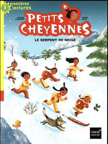 Couverture du livre « Le serpent de neige » de Michel Piquemal aux éditions Hatier