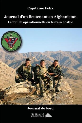 Couverture du livre « Journal d un lieutenant en afghanistan » de Felix Capitaine aux éditions Saint Honore Editions