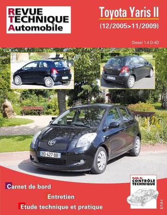 Couverture du livre « Toyota yaris ii - 12-2005>11-2009 » de Etai aux éditions Etai