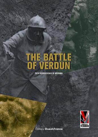 Couverture du livre « Bataille de verdun - anglais » de Desrousseaux De Medr aux éditions Ouest France