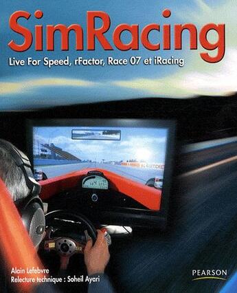 Couverture du livre « Simracing » de Alain Lefebvre aux éditions Pearson