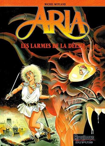 Couverture du livre « Aria Tome 5 : les larmes de la déesse » de Michel Weyland aux éditions Dupuis