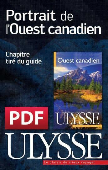 Couverture du livre « Portrait de l'Ouest canadien » de  aux éditions Ulysse