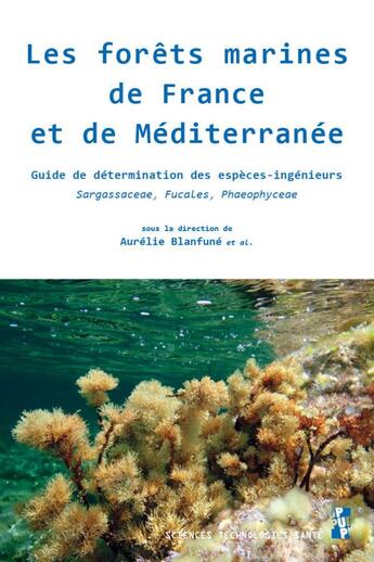 Couverture du livre « Les forêts marines de France et de Méditerranée : guide de détermination des espèces-ingénieurs ; sargassaceae, fucales, phaeophyceae » de Aurelie Blanfune et . Collectif aux éditions Pu De Provence