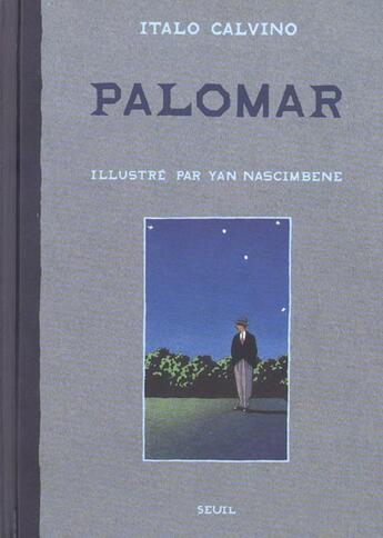 Couverture du livre « Palomar » de Calvino/Nascimbene aux éditions Seuil Jeunesse