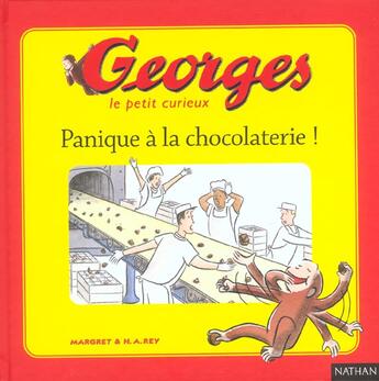 Couverture du livre « Panique a la chocolaterie » de Rey aux éditions Nathan