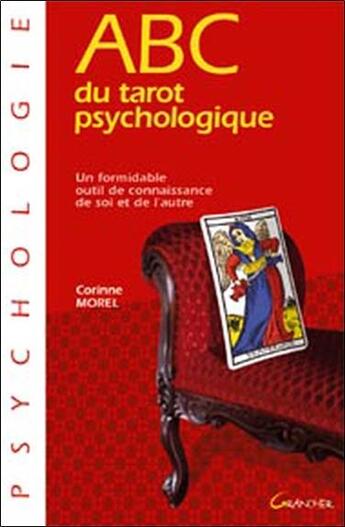 Couverture du livre « ABC du tarot psychologique » de Corinne Morel aux éditions Grancher