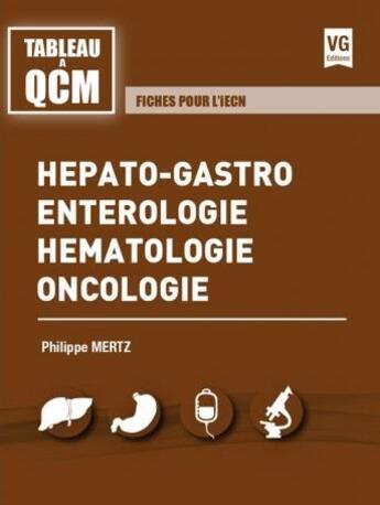 Couverture du livre « Hapari-gastro, entérologie, hématologie, oncologie » de Philippe Mertz aux éditions Vernazobres Grego