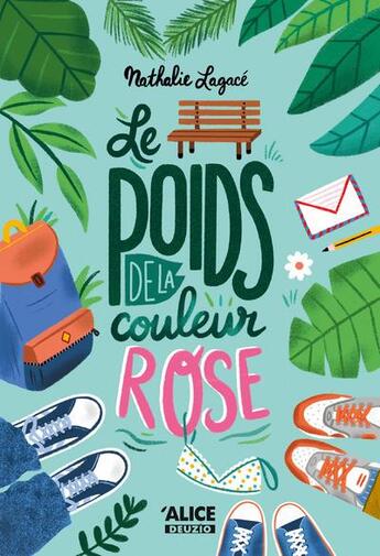 Couverture du livre « Le poids de la couleur rose » de Nathalie Lagace aux éditions Alice