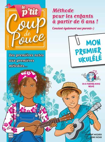 Couverture du livre « Le p'tit coup de pouce ukulele (book/cd) +cd » de  aux éditions Carisch Musicom