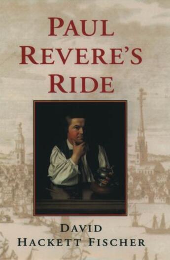 Couverture du livre « Paul Revere's Ride » de David Hackett Fischer aux éditions Oxford University Press Usa