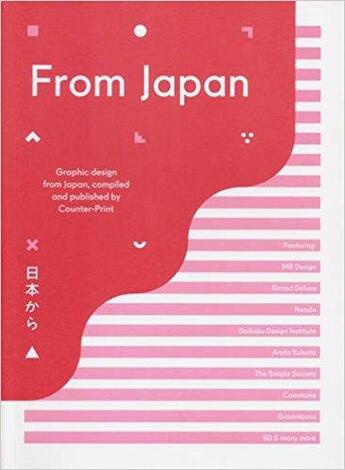 Couverture du livre « From japan » de Counter-Print aux éditions Counter Print