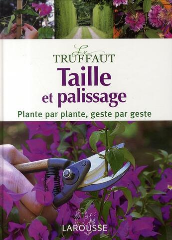 Couverture du livre « Taille et palissage » de  aux éditions Larousse