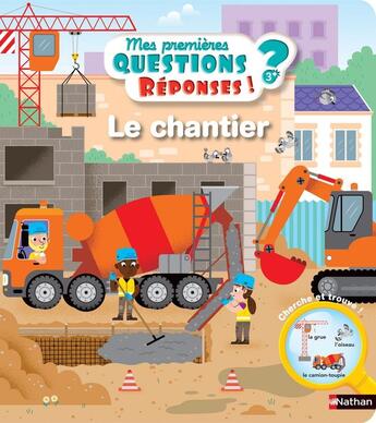 Couverture du livre « Le chantier » de Benjamin Becue et Camille Moreau aux éditions Nathan