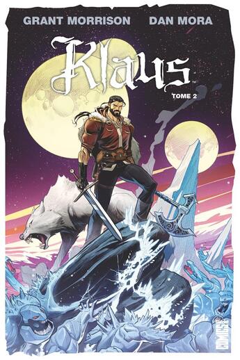 Couverture du livre « Klaus Tome 2 » de Grant Morrison et Dan Mora aux éditions Glenat Comics