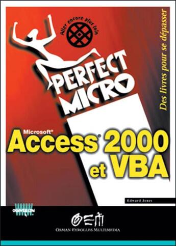 Couverture du livre « Access 2000 et vba » de Jones Edward aux éditions Eyrolles