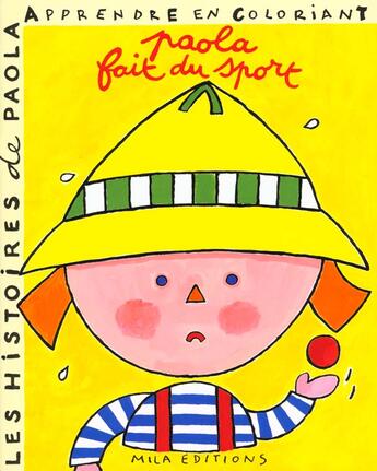 Couverture du livre « Paola fait du sport » de  aux éditions Mila