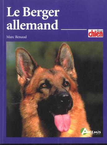 Couverture du livre « Berger allemand » de Marc Renaud aux éditions Artemis