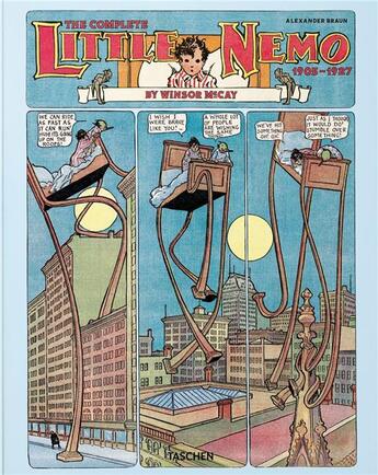 Couverture du livre « The complete Little Nemo by Winsor McCay : 1905-1927 » de Alexandre Braun aux éditions Taschen