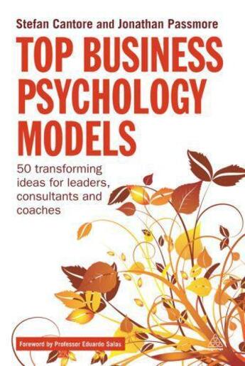 Couverture du livre « Top Business Psychology Models » de Cantore Stefan aux éditions Kogan Page Digital