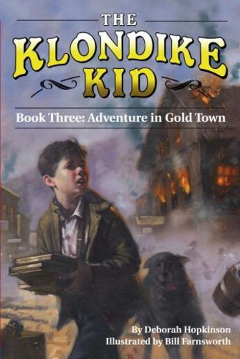 Couverture du livre « Adventure in Gold Town » de Hopkinson Deborah aux éditions Aladdin