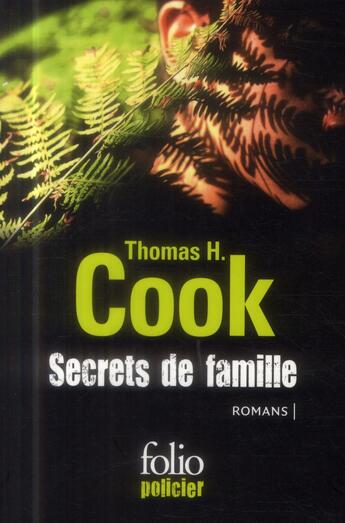 Couverture du livre « Secrets de famille » de Thomas H. Cook aux éditions Gallimard