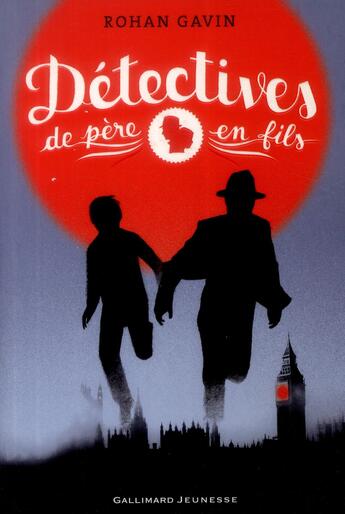 Couverture du livre « Détectives de père en fils Tome 1 » de Rohan Gavin aux éditions Gallimard-jeunesse