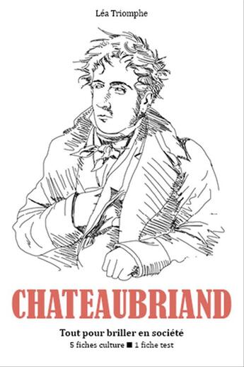 Couverture du livre « François-René de Chateaubriand » de Lea Triomphe aux éditions Editions Du Cenacle