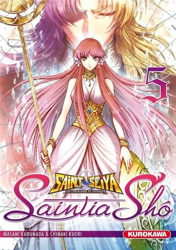 Couverture du livre « Saint Seiya : les chevaliers du Zodiaque - Saintia Shô Tome 5 » de Masami Kurumada et Chimaki Kuori aux éditions Kurokawa