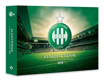 Couverture du livre « L'agenda-calendrier as Saint-Étienne (édition 2019) » de  aux éditions Hugo Sport