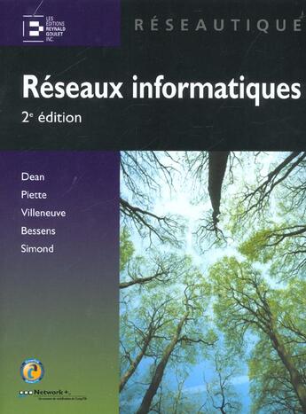 Couverture du livre « Les reseaux informatiques » de Dean aux éditions Reynald Goulet