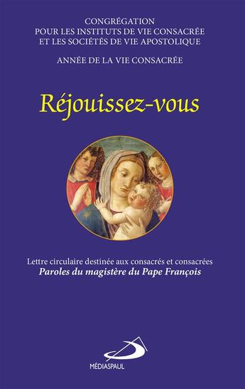 Couverture du livre « Réjouissez-vous » de  aux éditions Mediaspaul