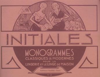 Couverture du livre « Initiales. album n 3 » de  aux éditions L'inedite