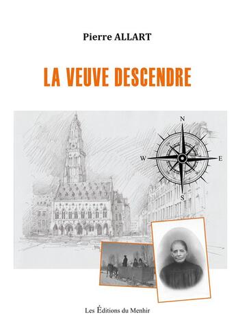 Couverture du livre « La veuve descendue » de Pierre Allart aux éditions Du Menhir